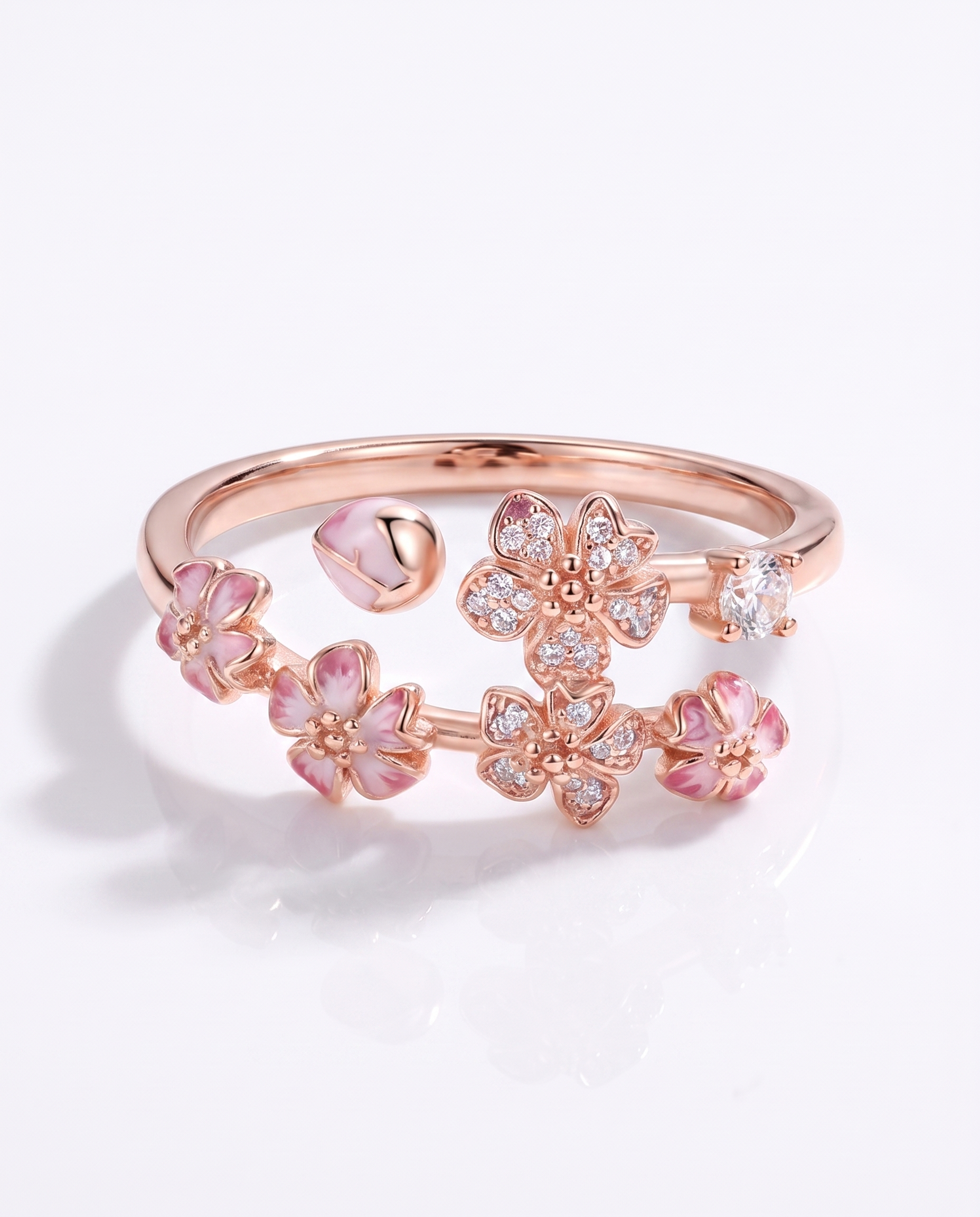 NÚRA - Peach Blossom Ring