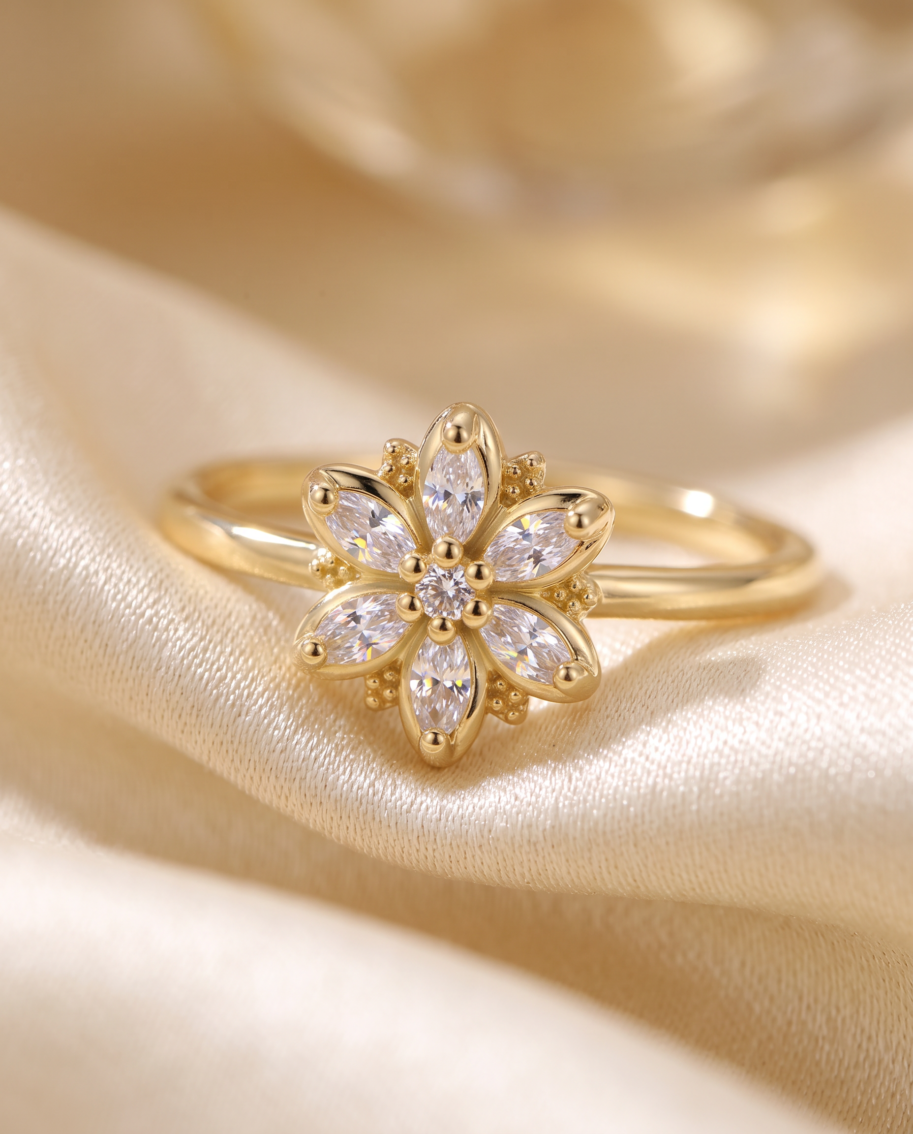 NÚRA - Geo Statement Ring