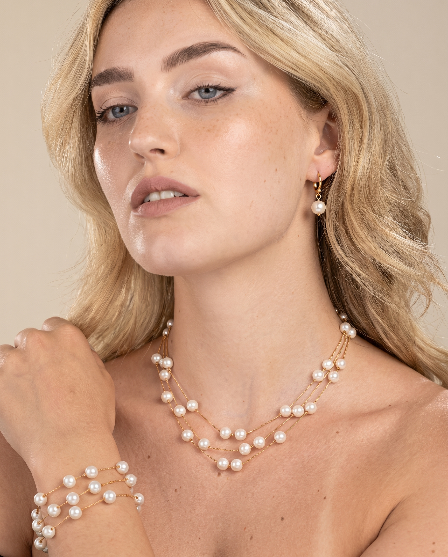 NÚRA - Pearl Layer Set
