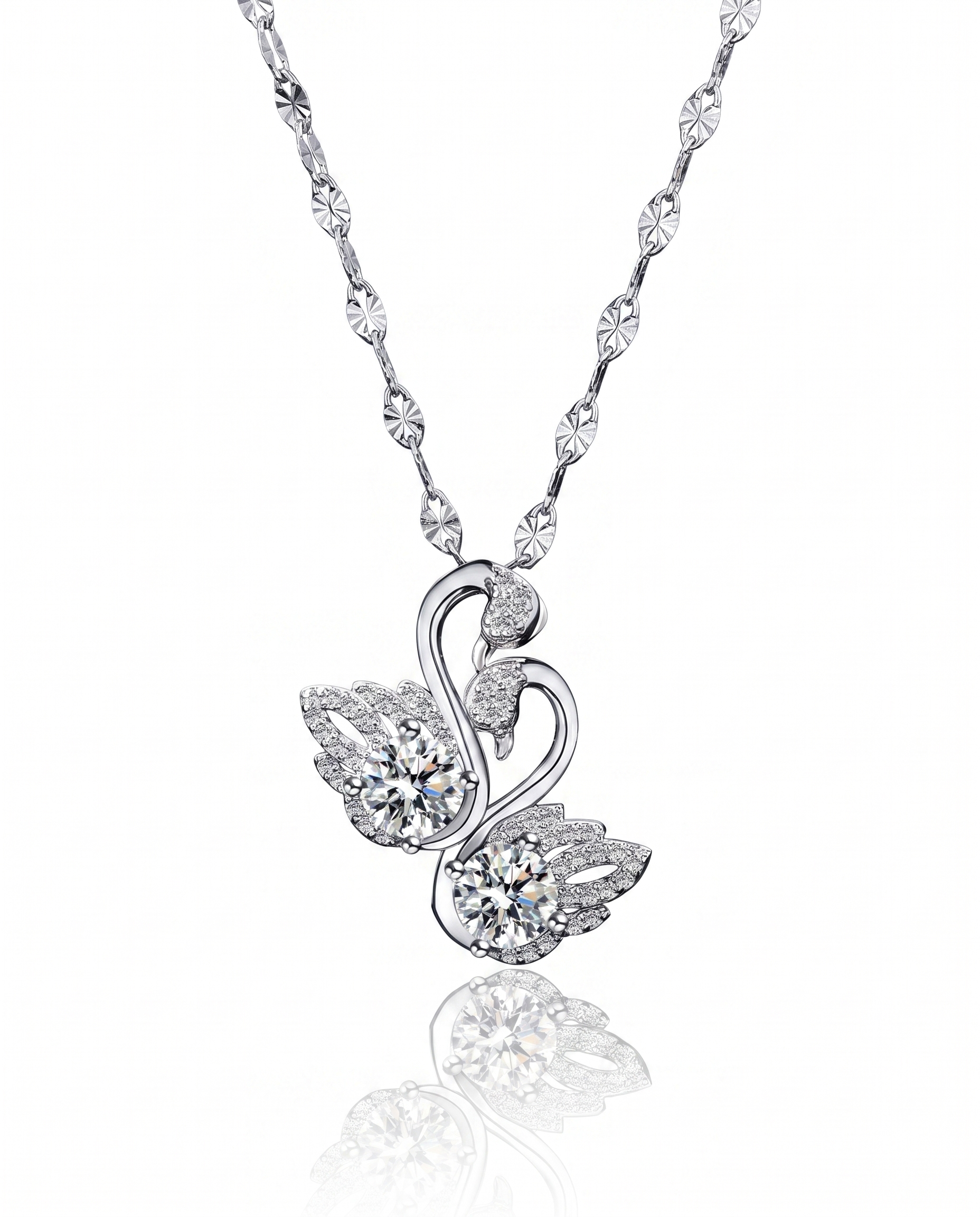 NÚRA -Bridal Moissanite Necklace
