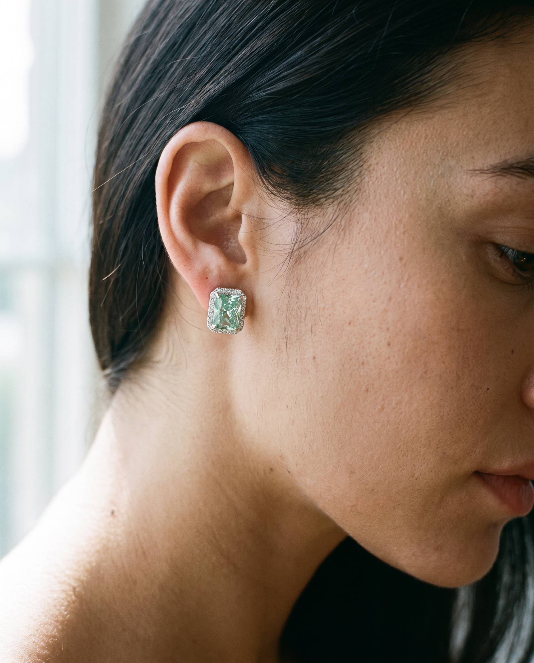 NÚRA - Mint Ice Earrings
