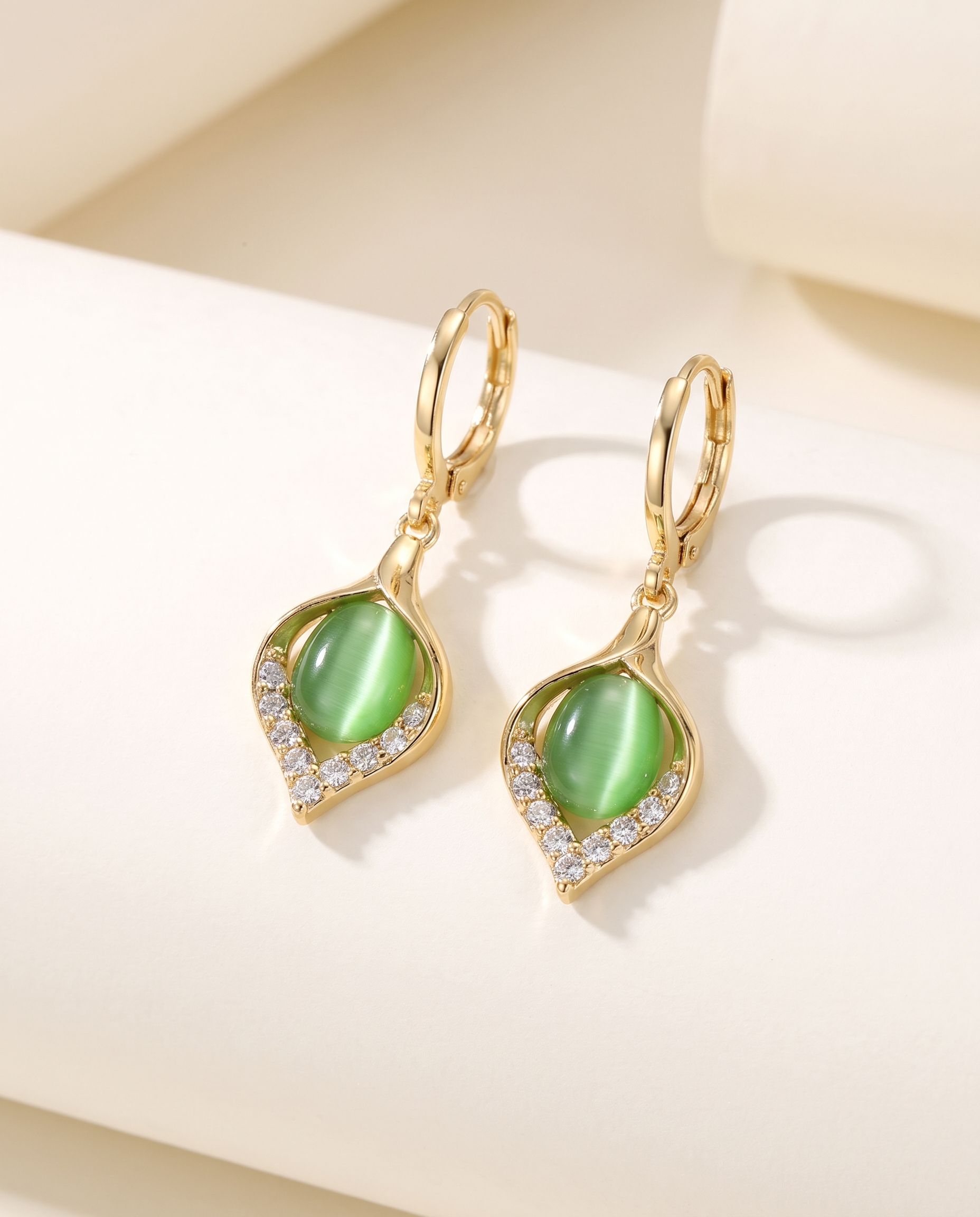 NÚRA - Angel Eyes Drop Earrings