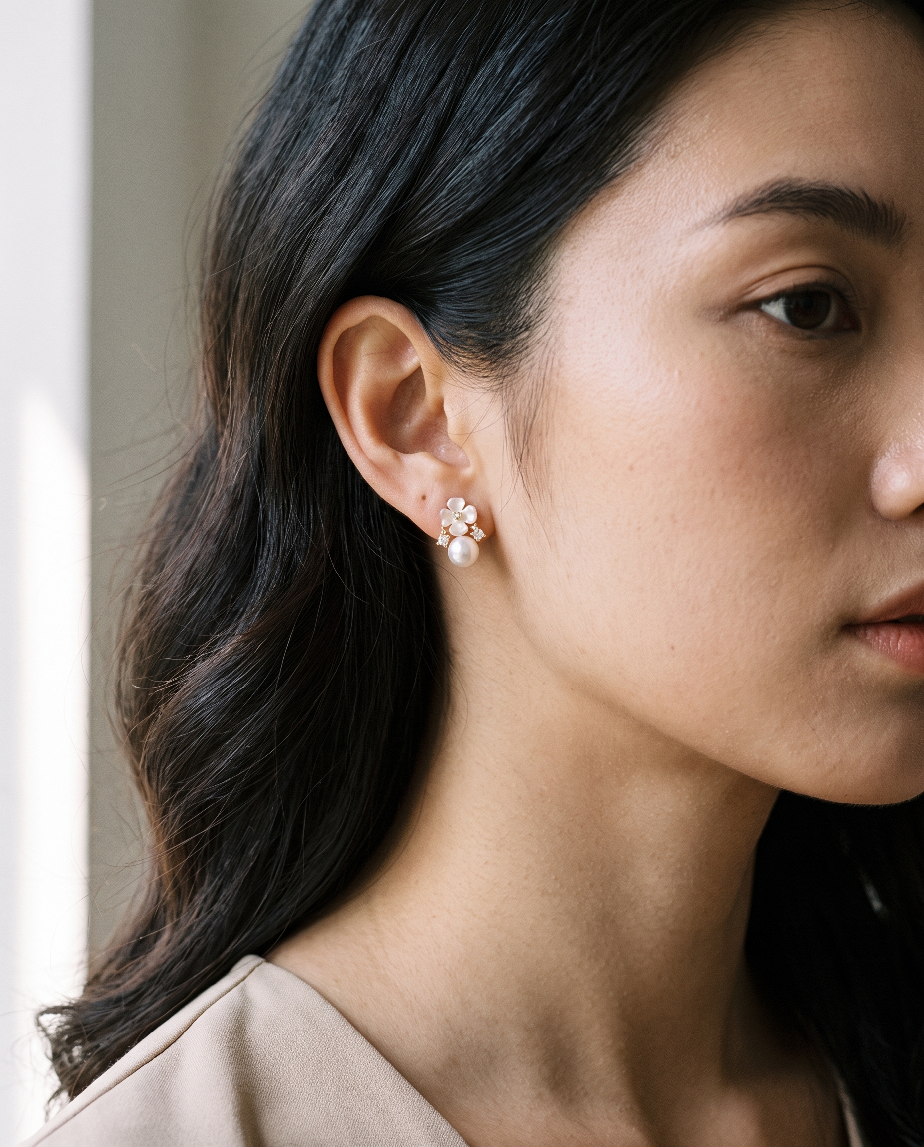 NÚRA - Forest Flower Earrings