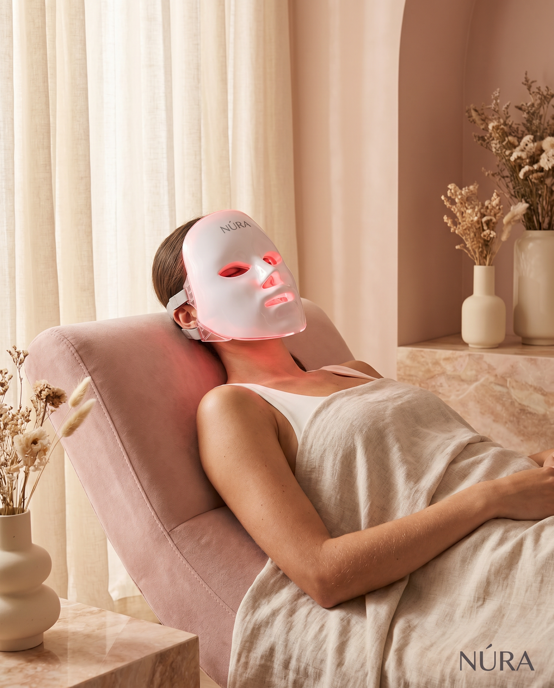 NÚRA Glow Mask™ — מסכת LED לפנים
