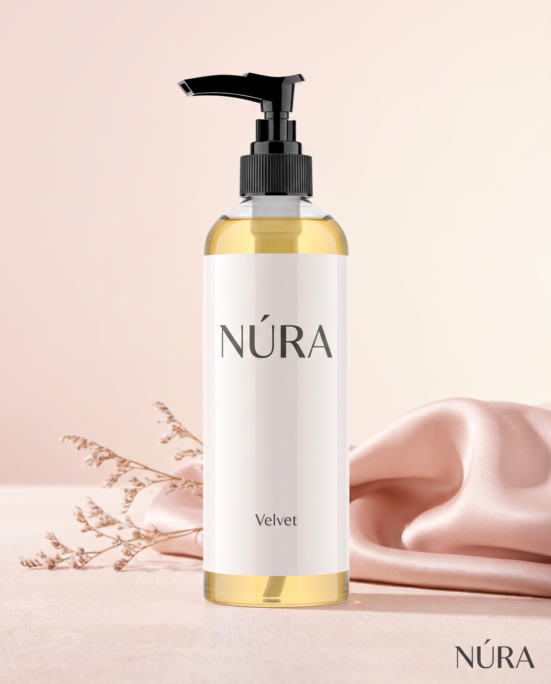 NÚRA Velvet™ — שמן גוף מזין ומחליק