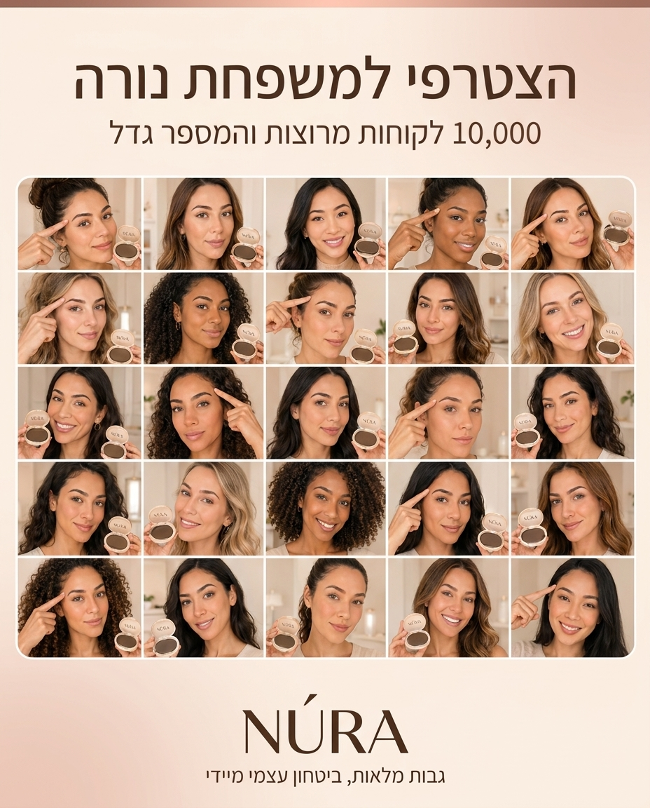 NÚRA™ – גבות מושלמות ב-5 שניות