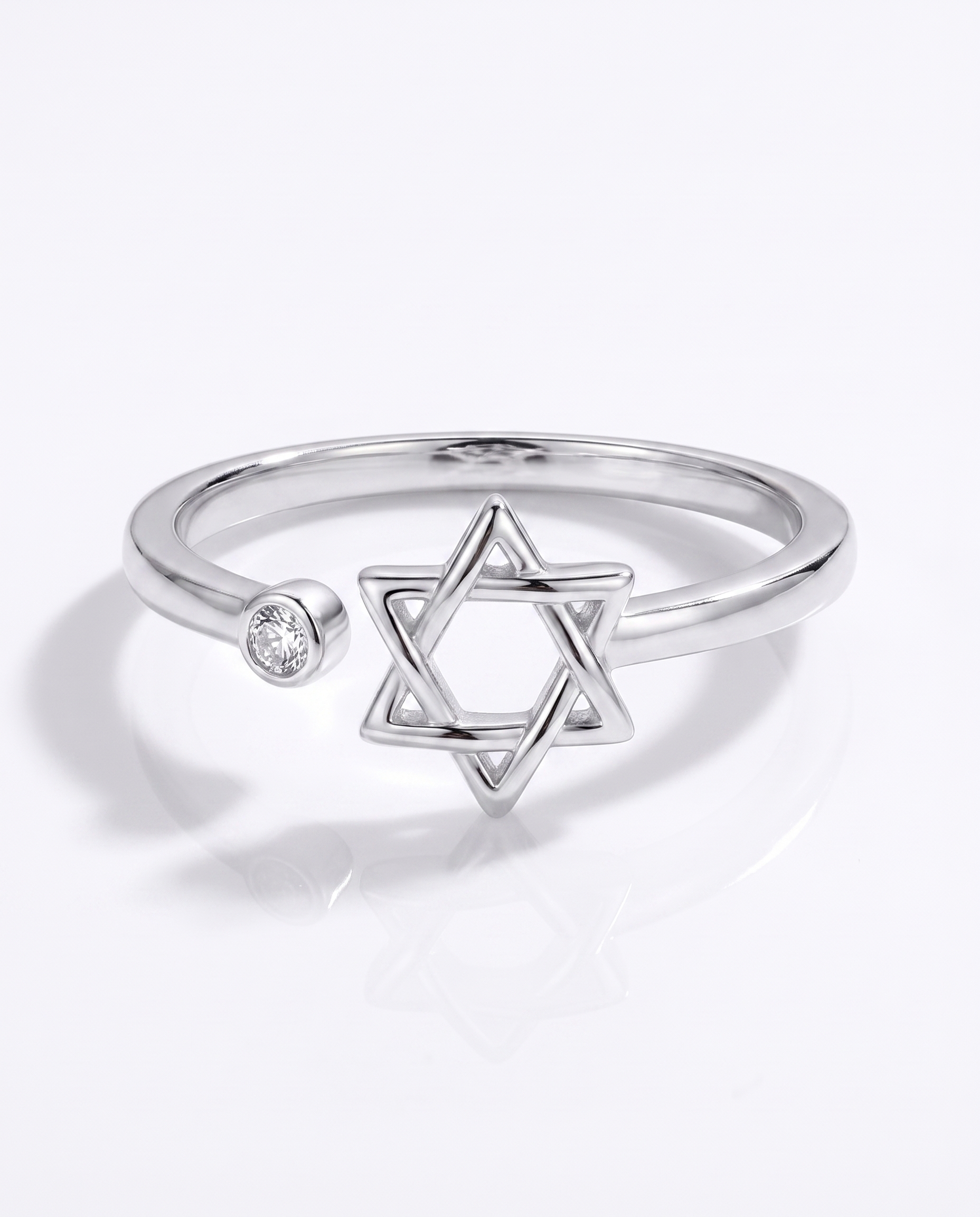 NÚRA - Star of David Ring