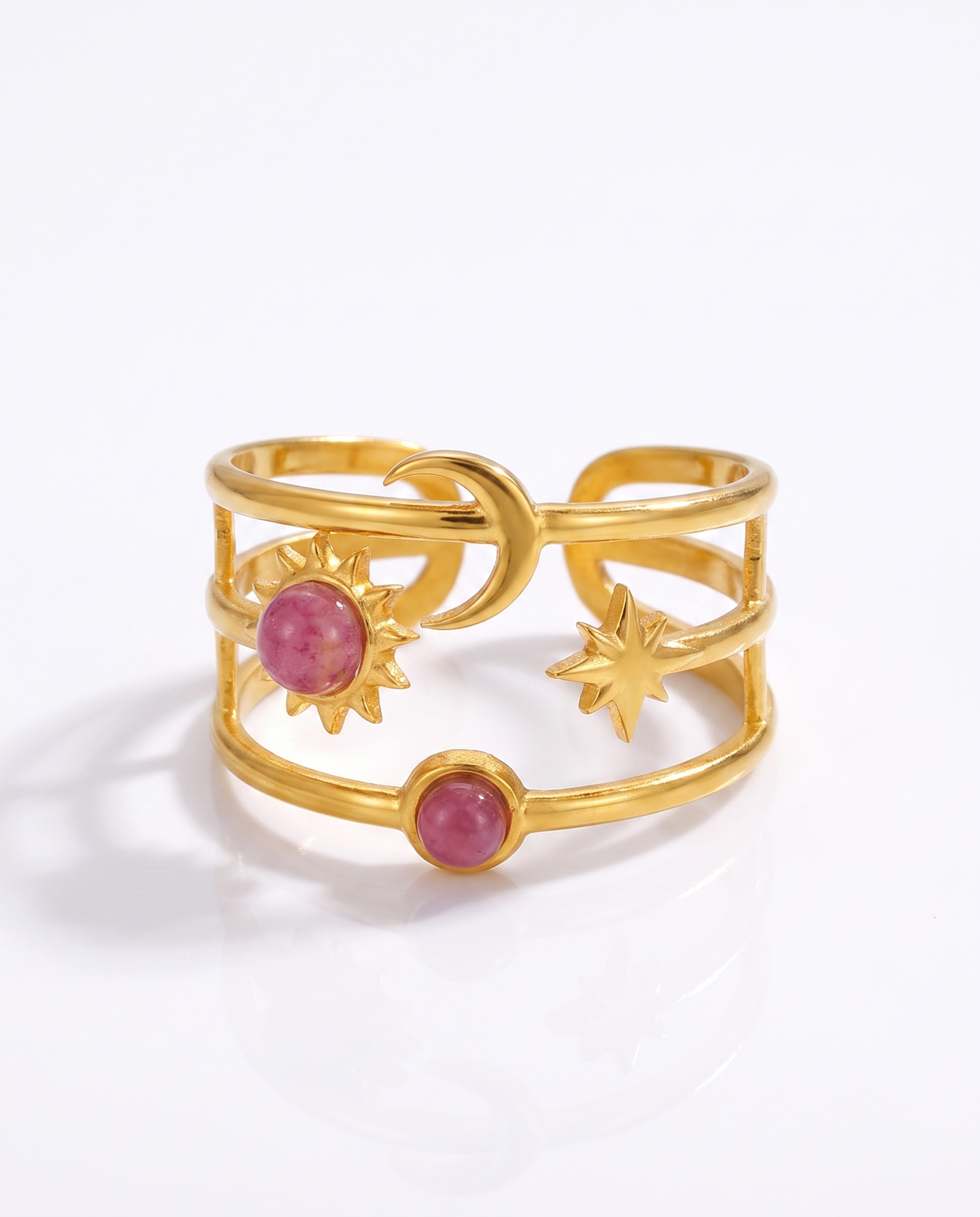 NÚRA - Celestial Open Ring