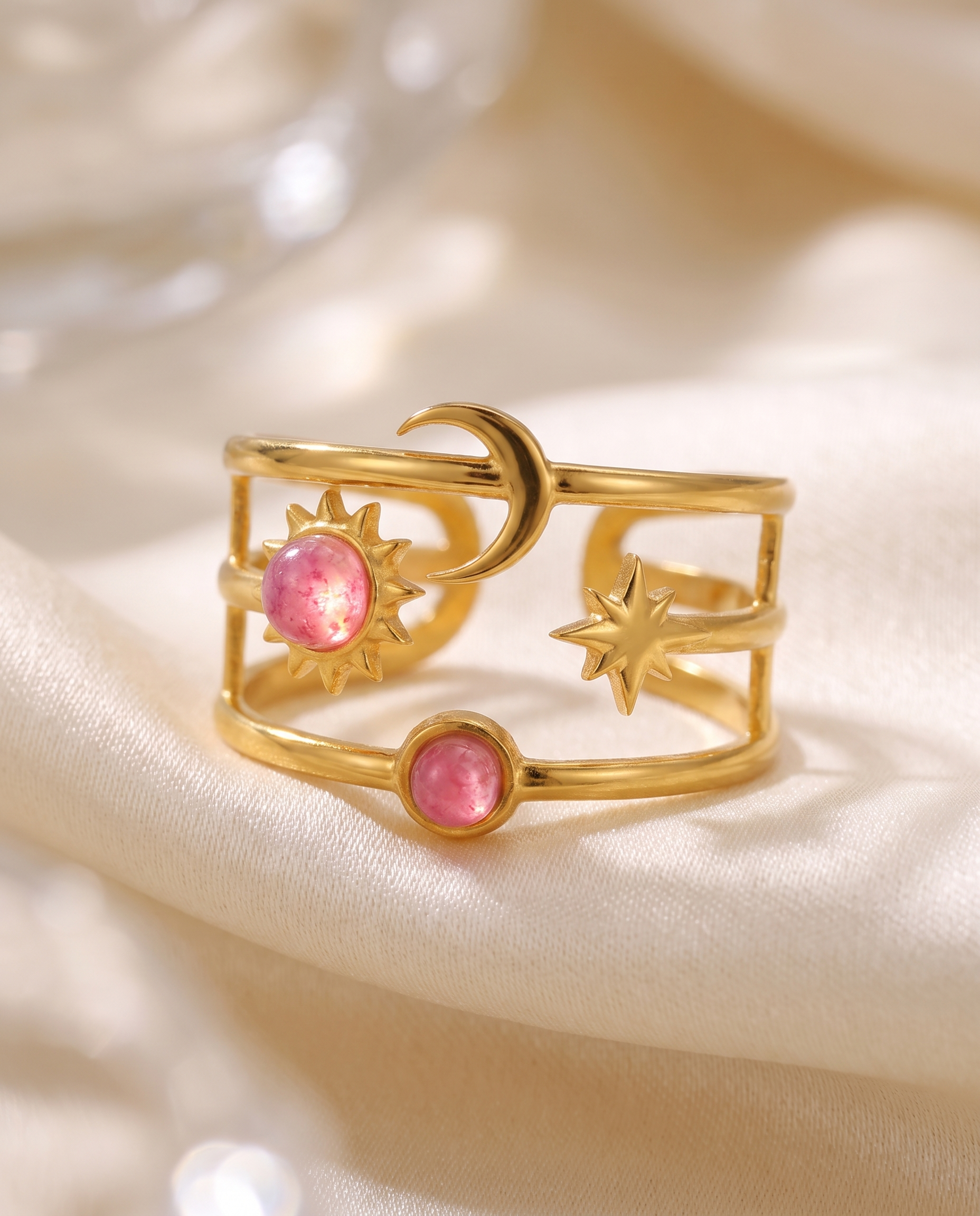 NÚRA - Celestial Open Ring