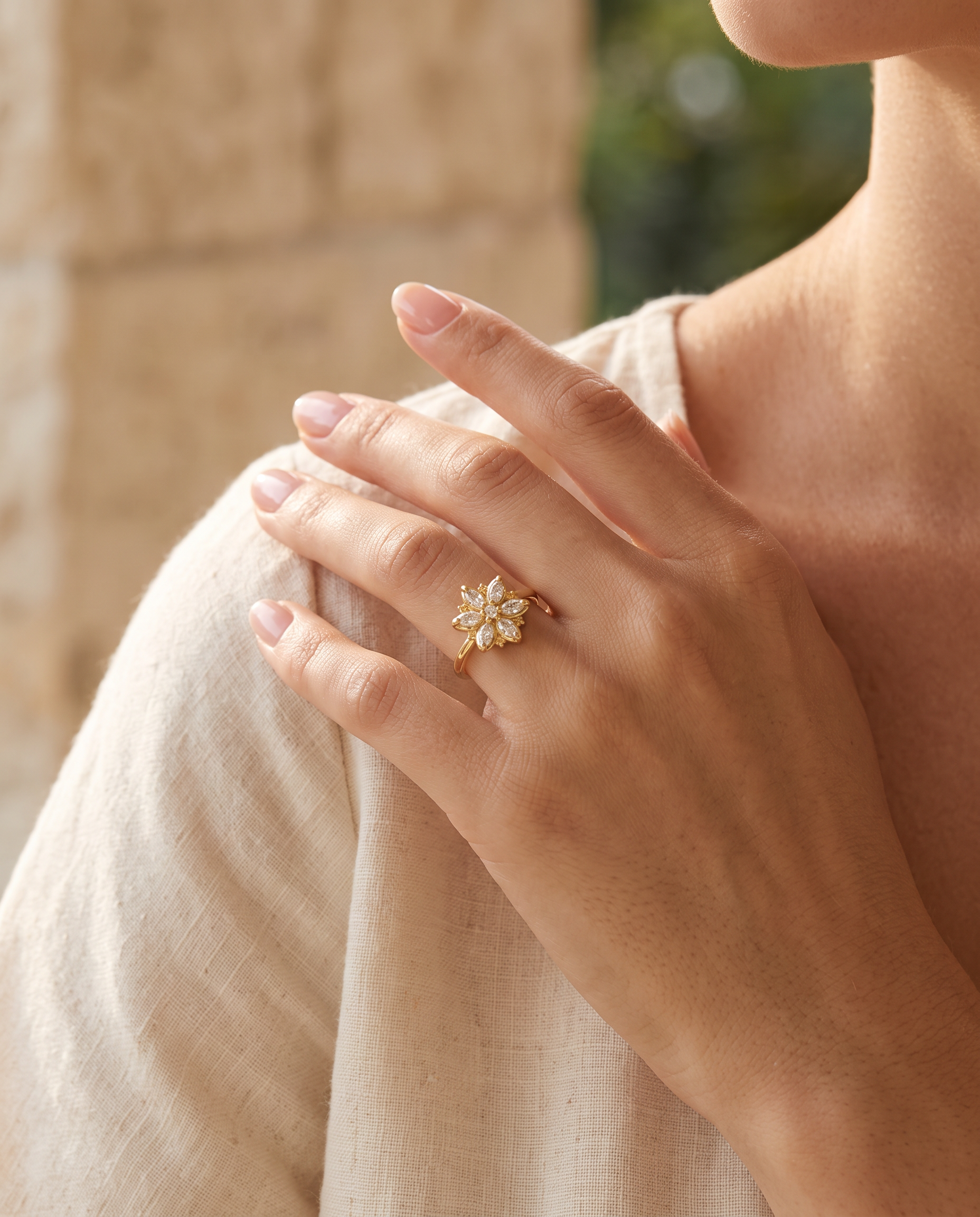 NÚRA - Geo Statement Ring