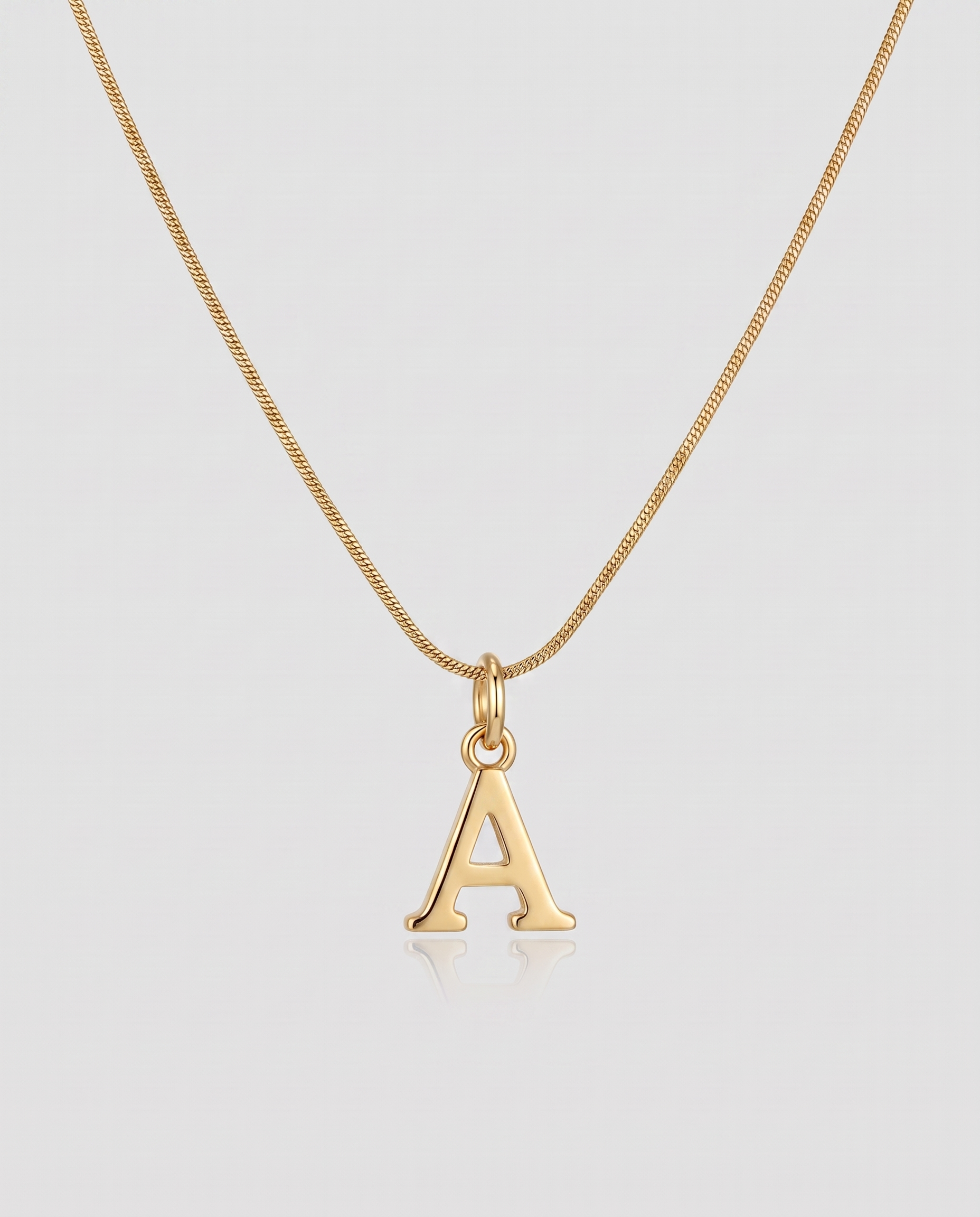 NÚRA - Delicate Letter Necklace
