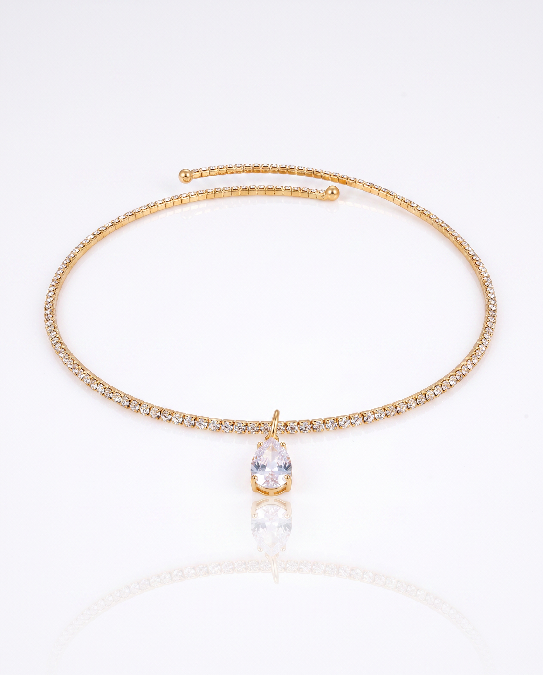 NÚRA - Drop Choker Necklace