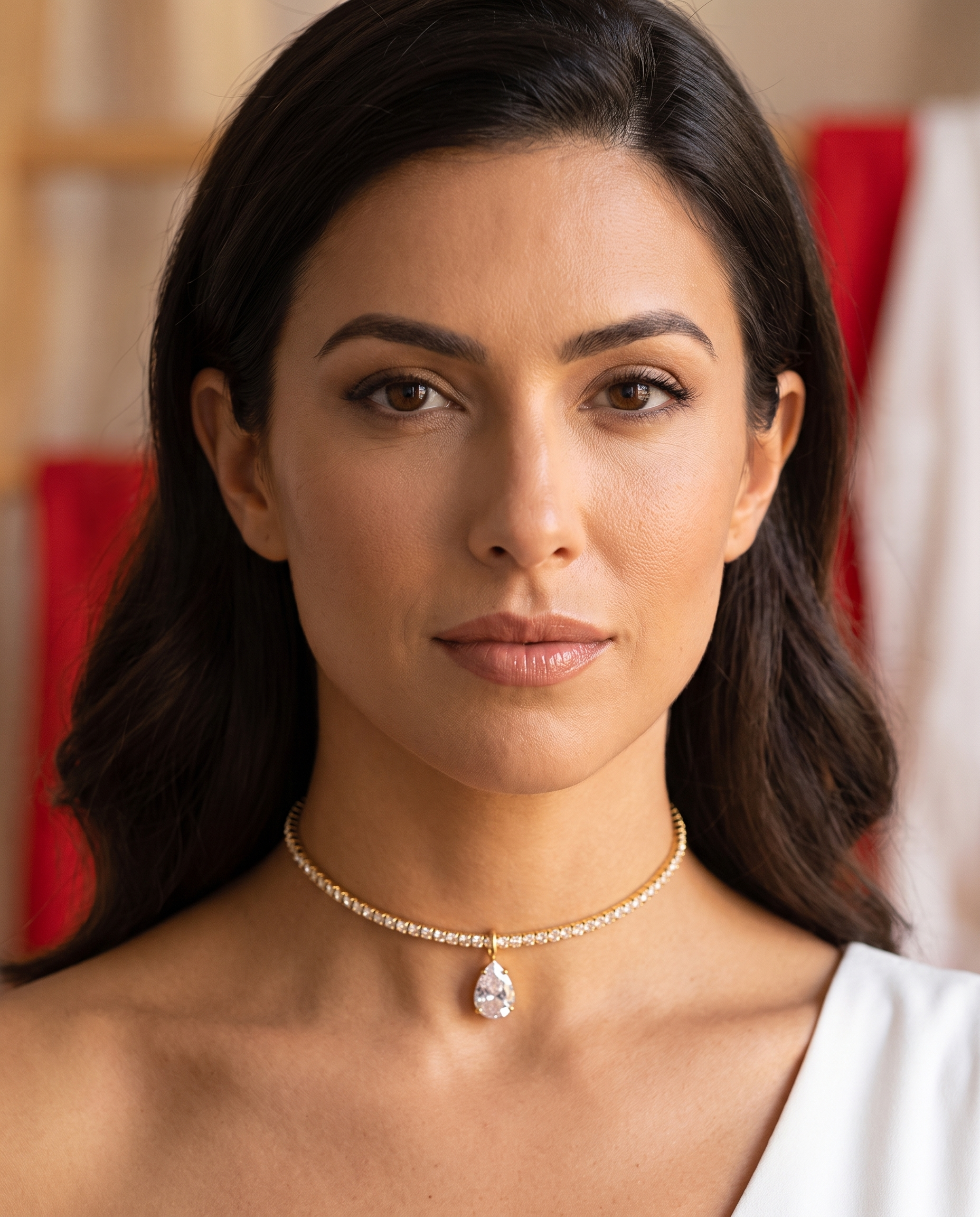 NÚRA - Drop Choker Necklace