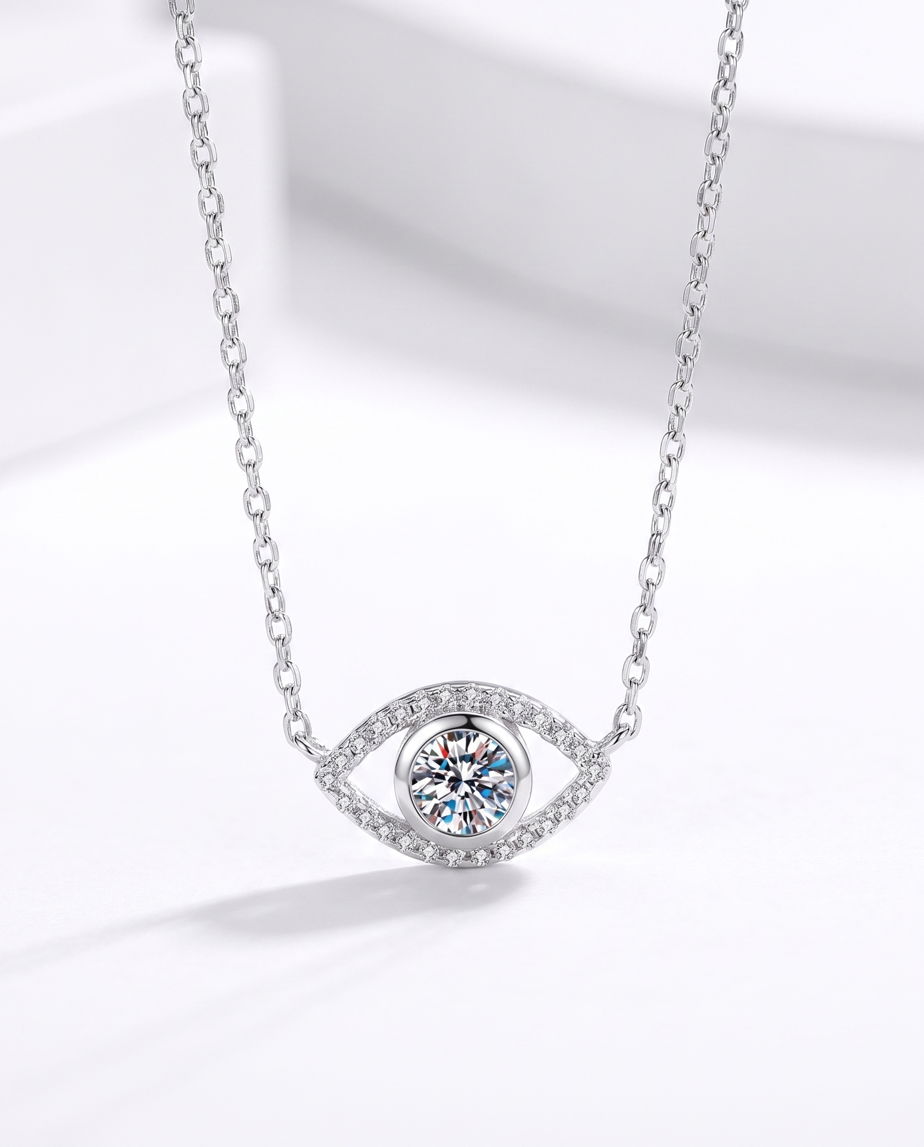 NÚRA - Pure Moissanite Necklace