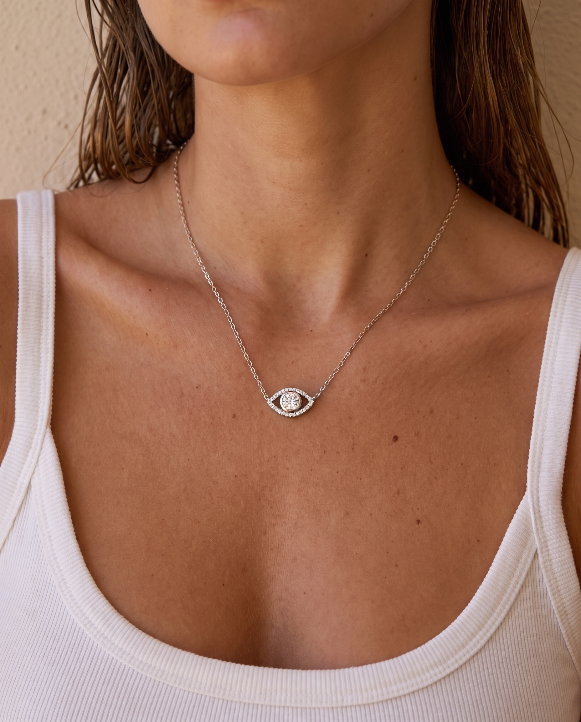 NÚRA - Pure Moissanite Necklace