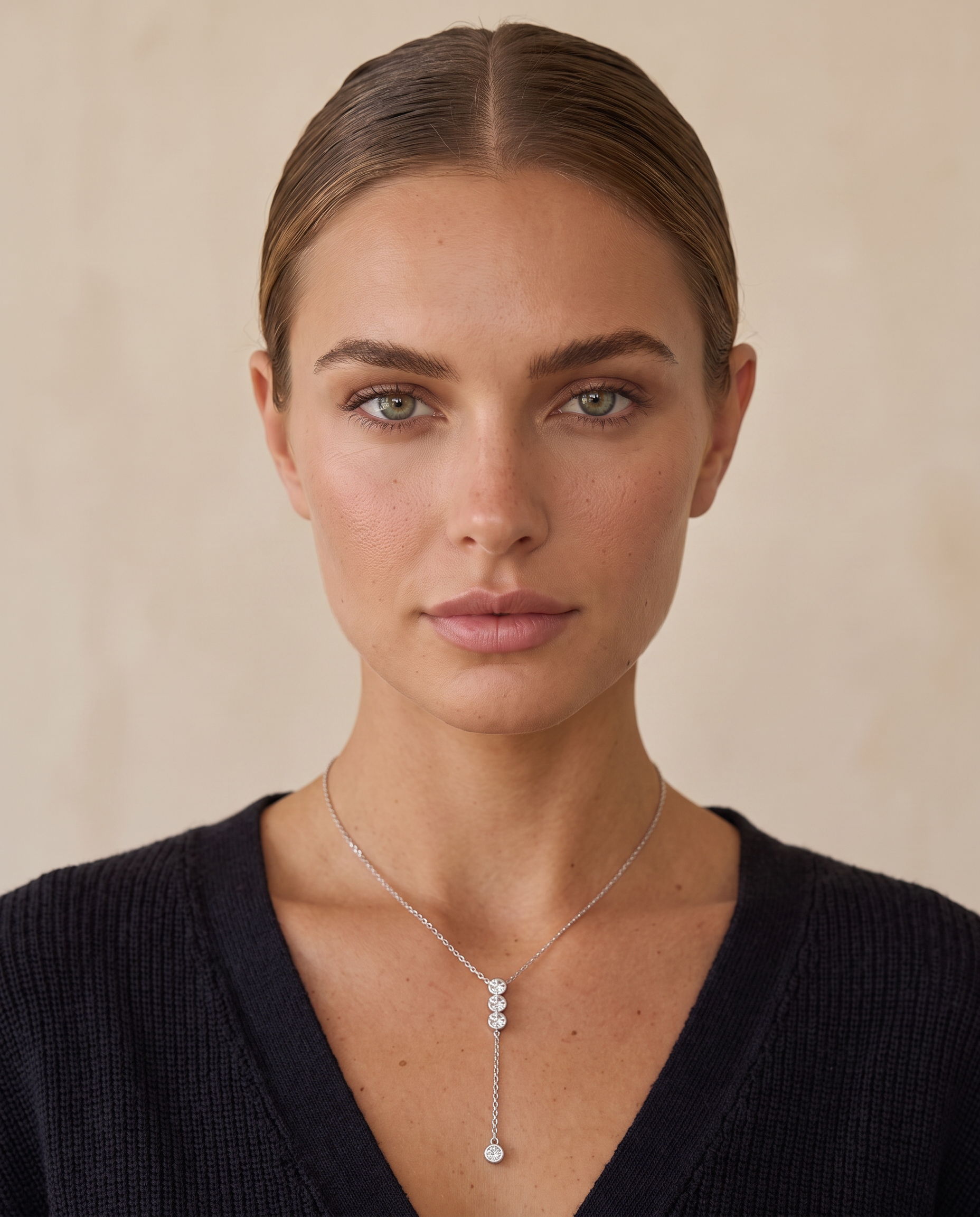NÚRA - Petite Moissanite Necklace