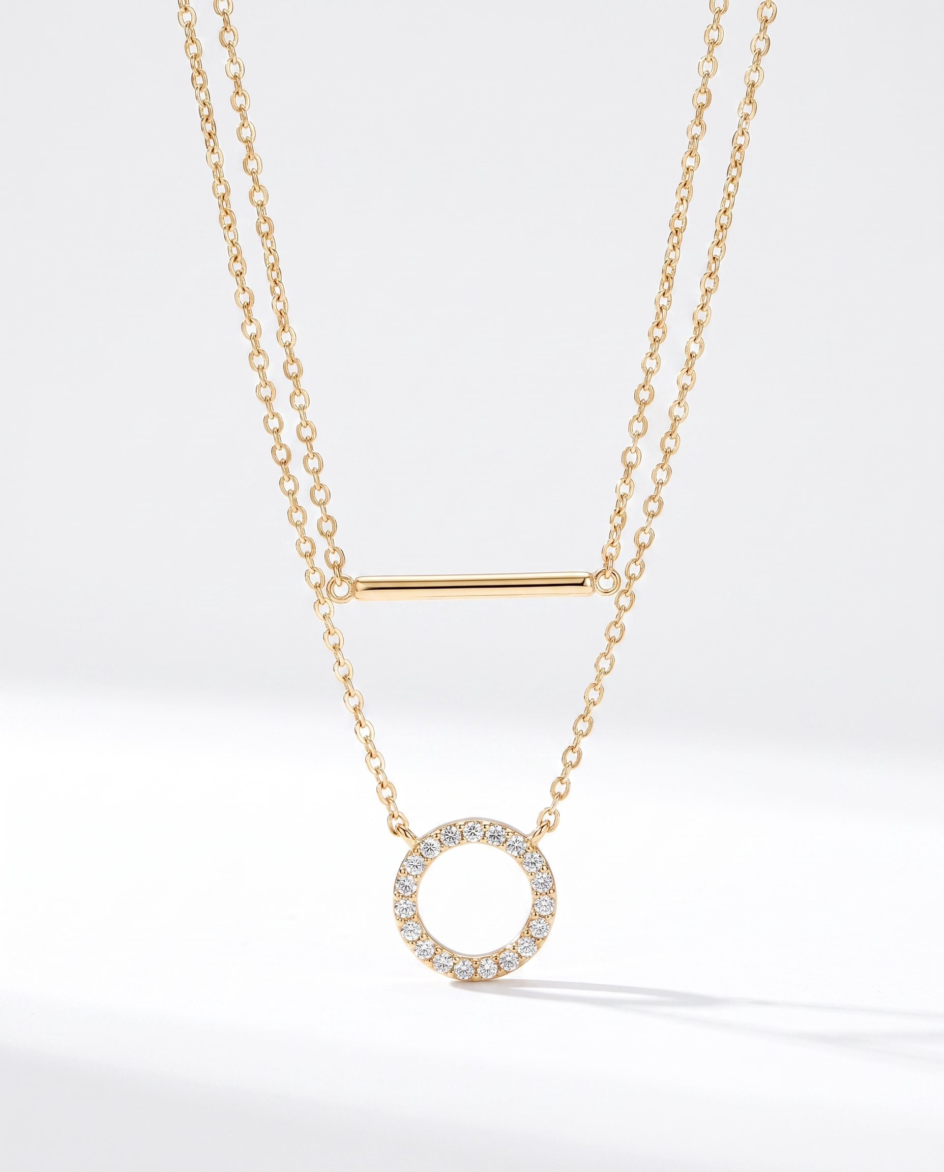 NÚRA - Double Layer Necklace