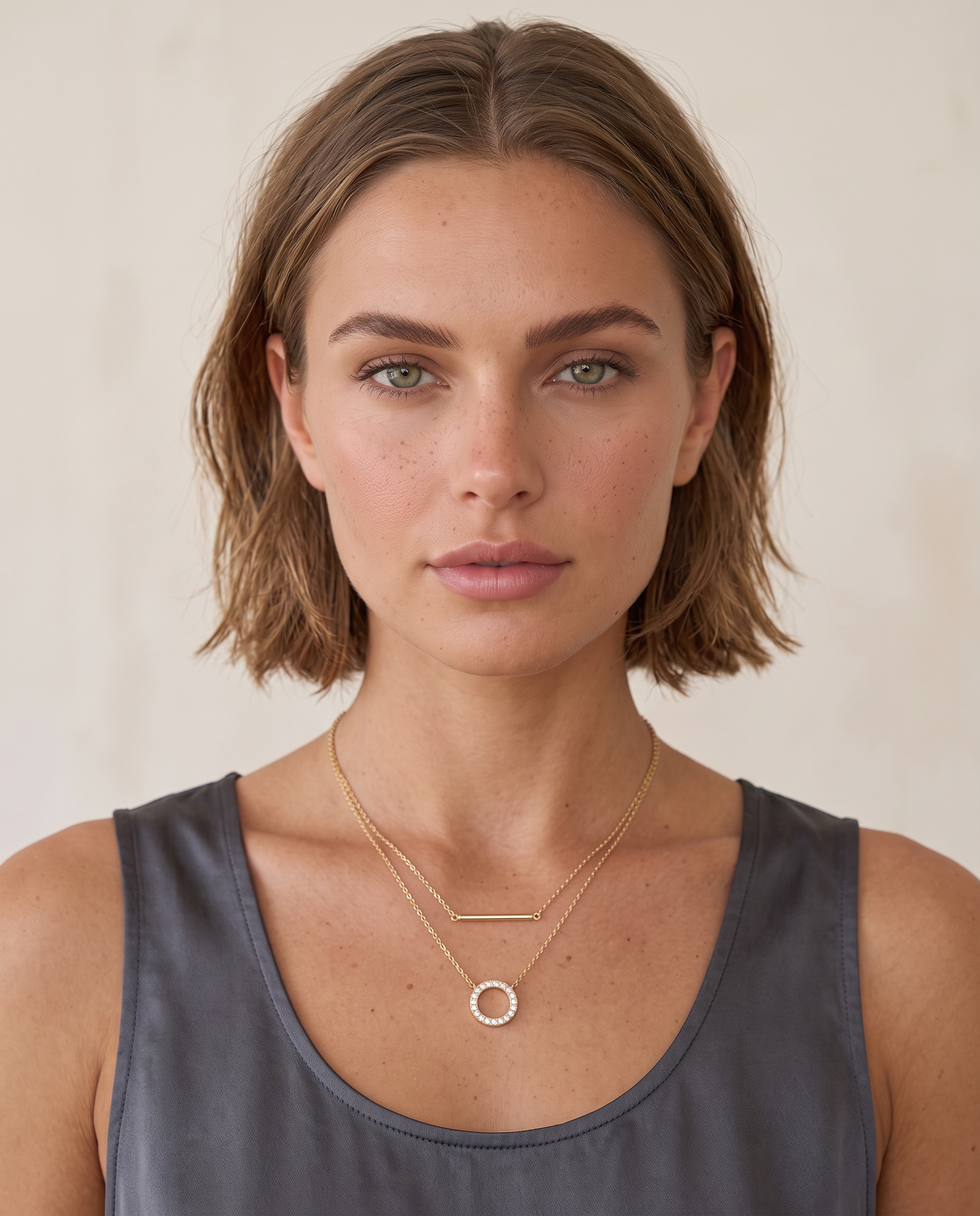 NÚRA - Double Layer Necklace