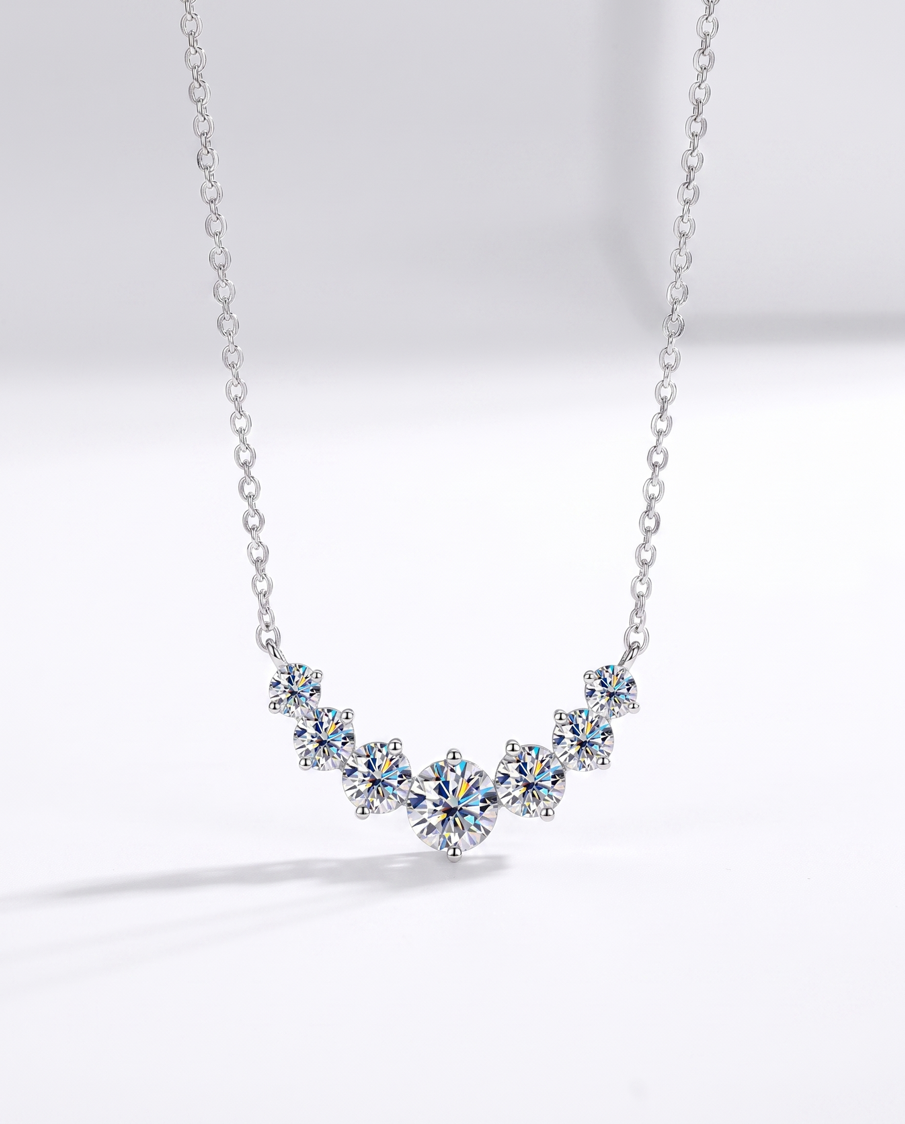 NÚRA - Bridal Oval Necklace