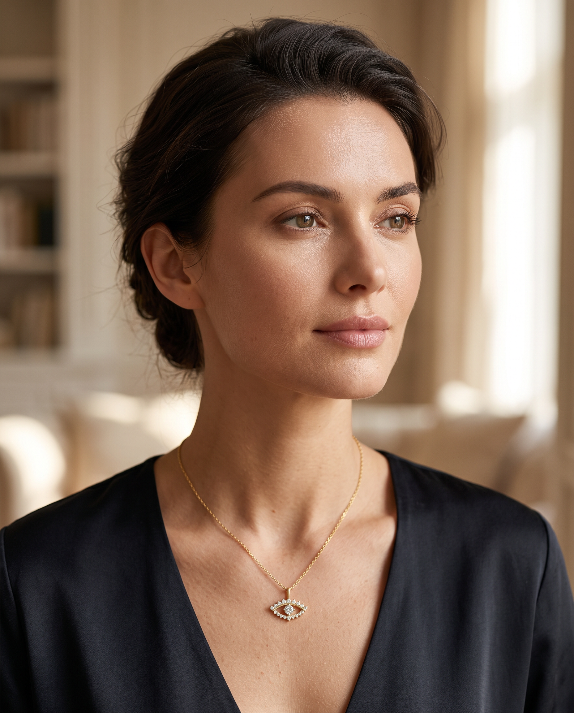 NÚRA - Evil Eye Necklace