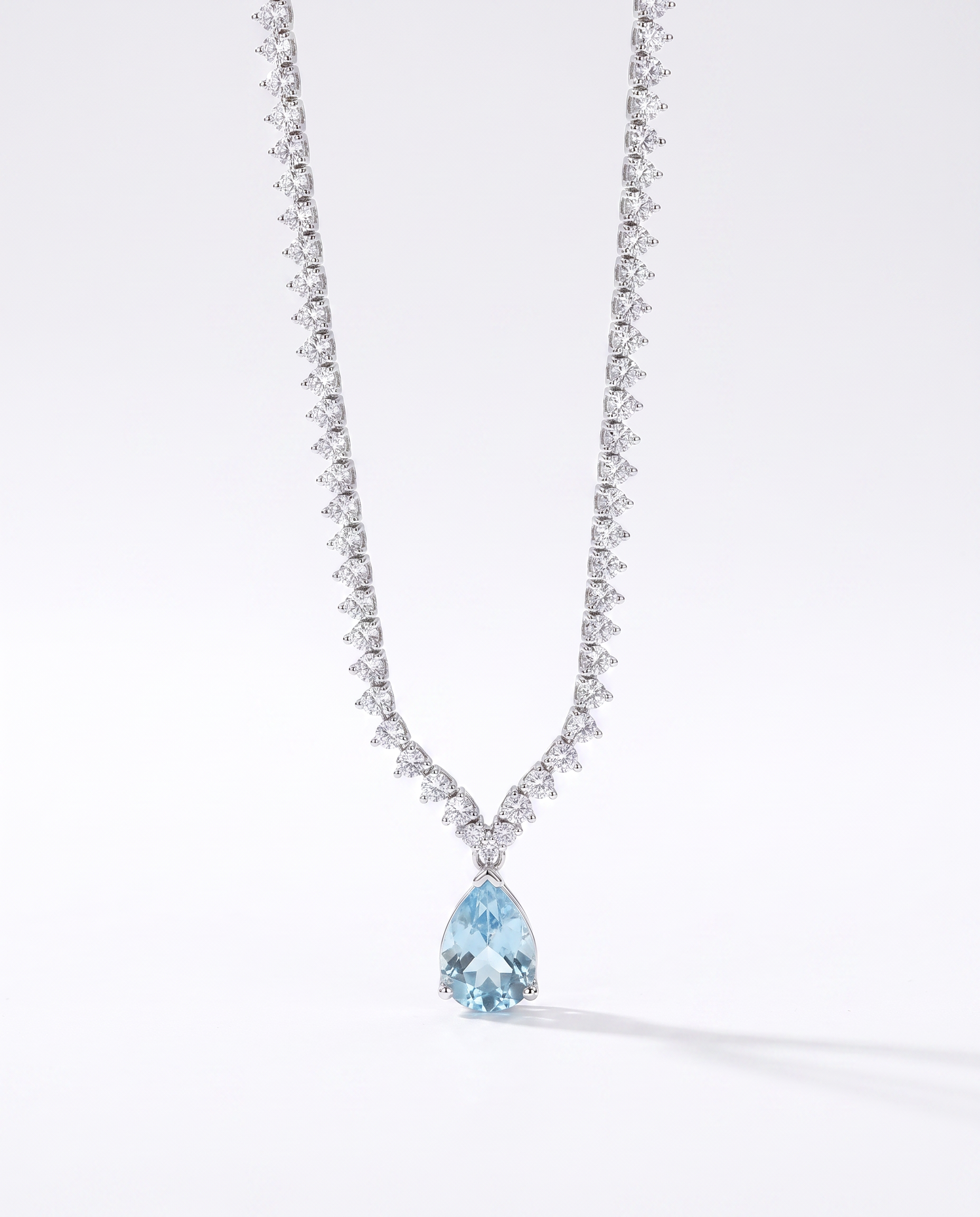 NÚRA - Lagoon Drop Necklace