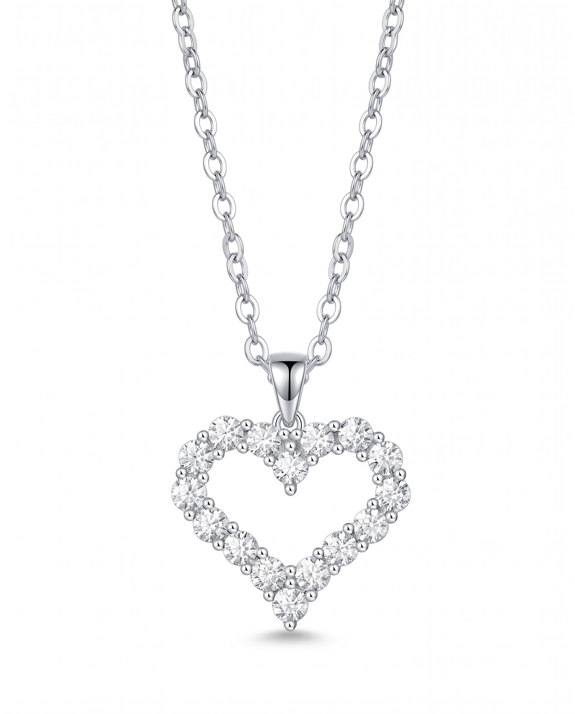 NÚRA - Korean Heart Necklace