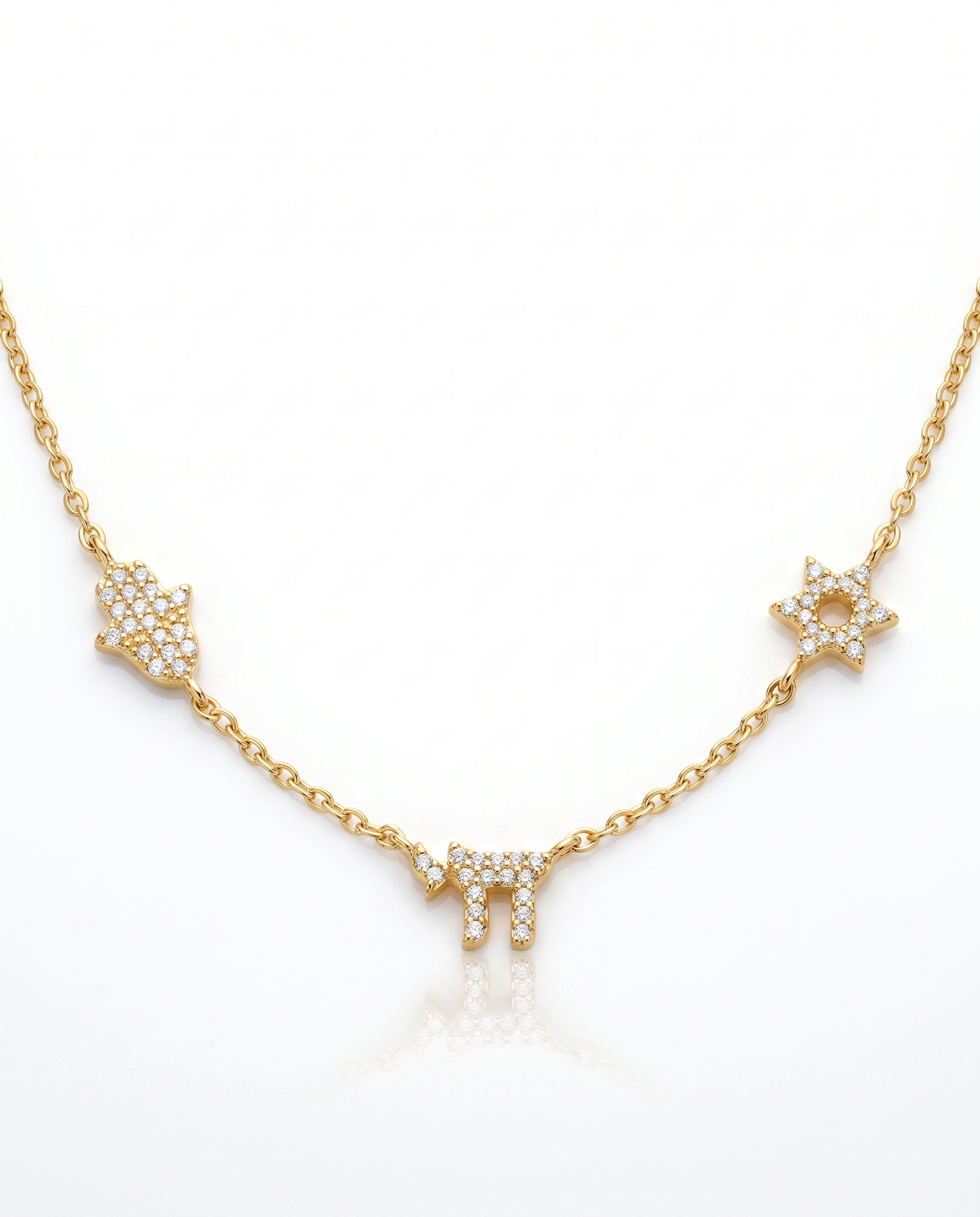 NÚRA Chai Charm Choker