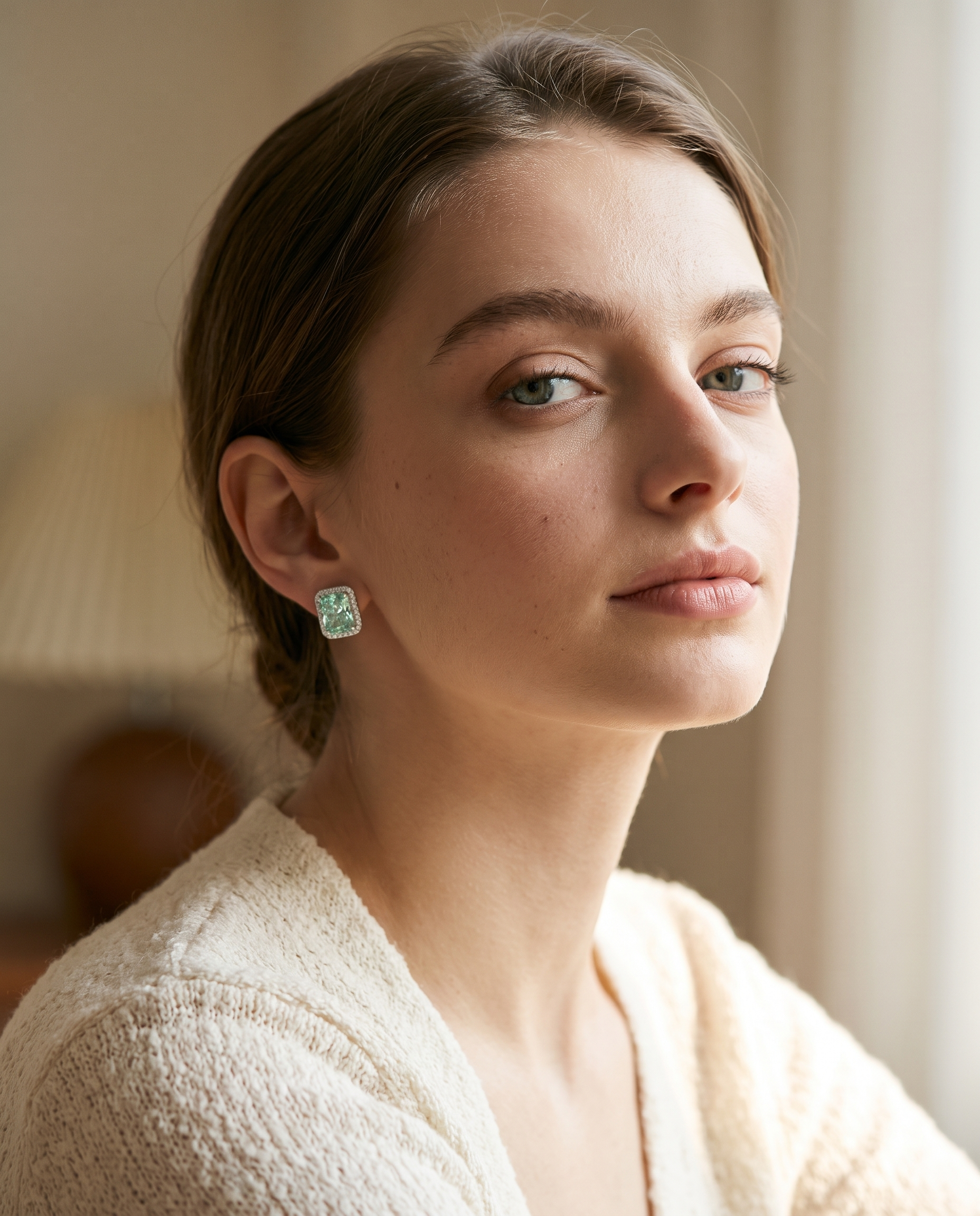 NÚRA - Mint Ice Earrings