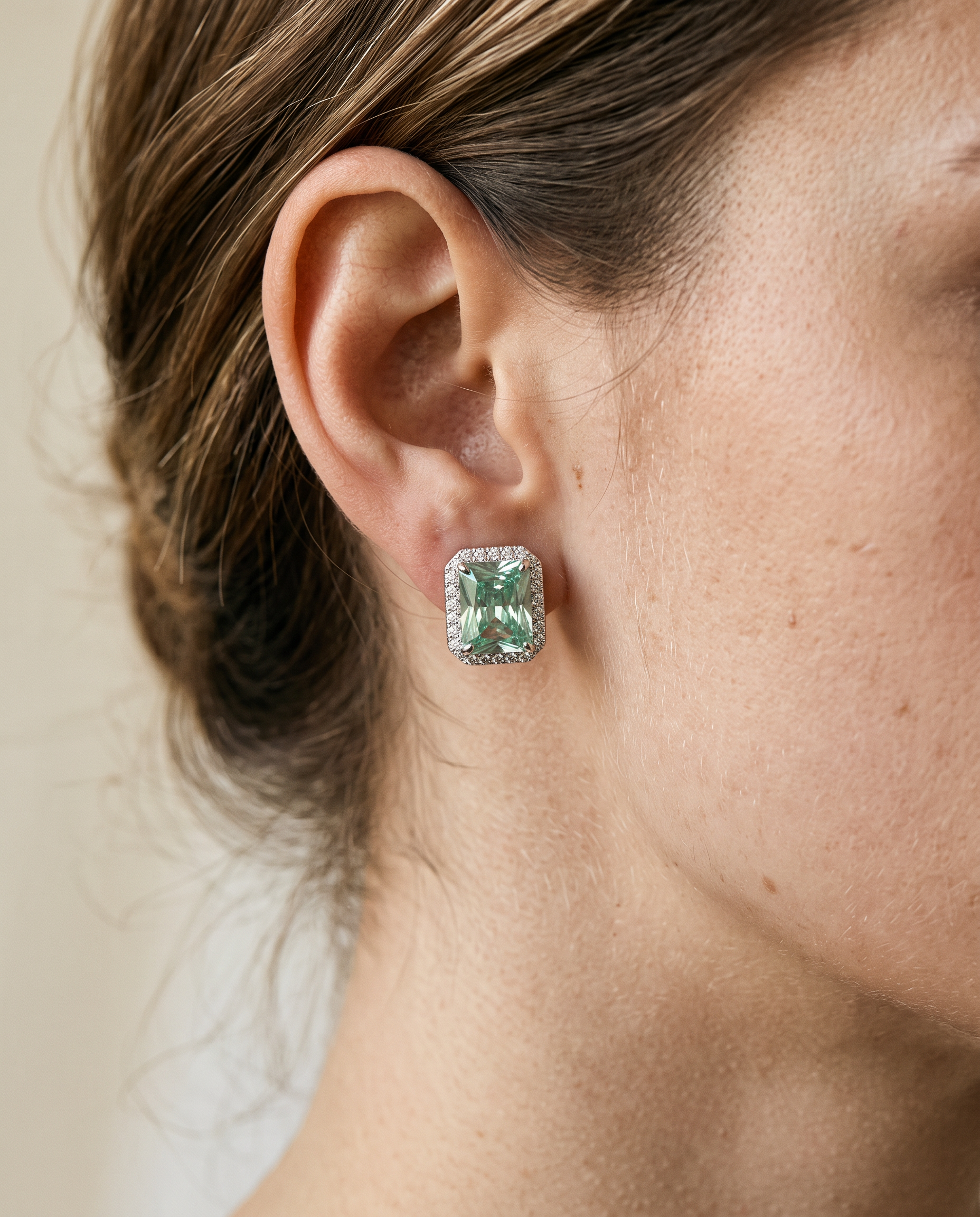 NÚRA - Mint Ice Earrings