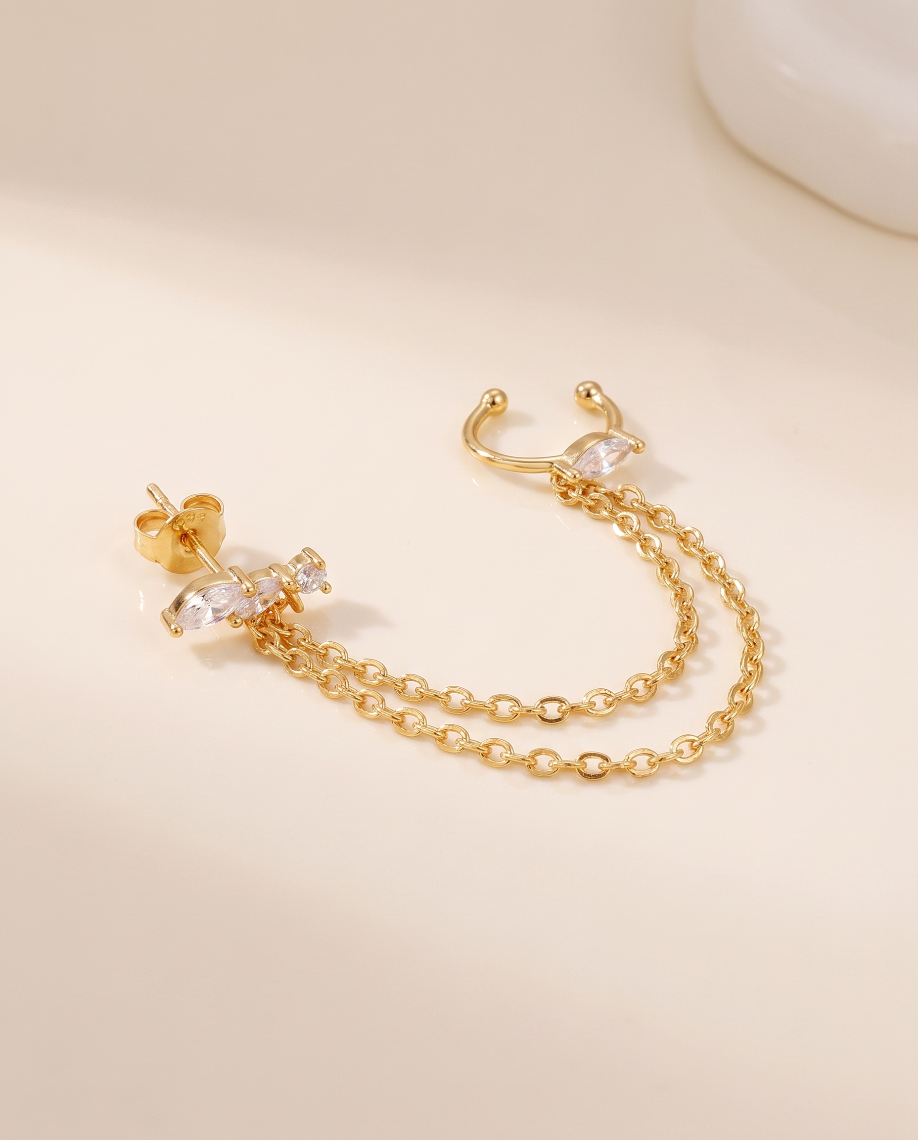 NÚRA - Geo Drop Earrings