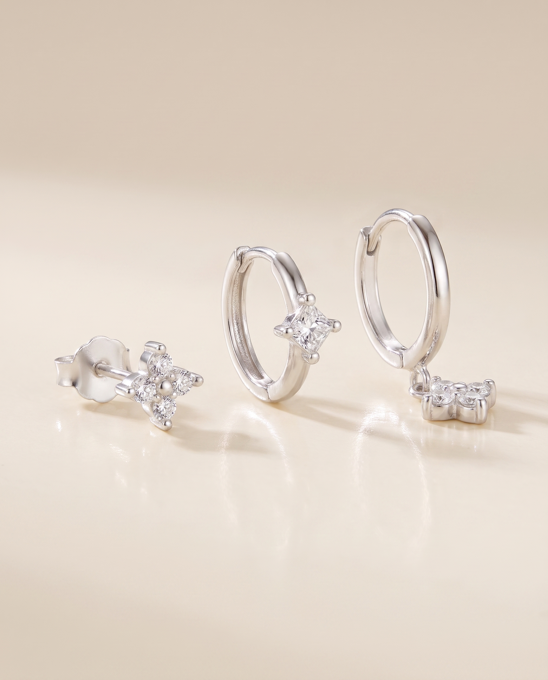 NÚRA - Floral Hoop Set (3 pcs)
