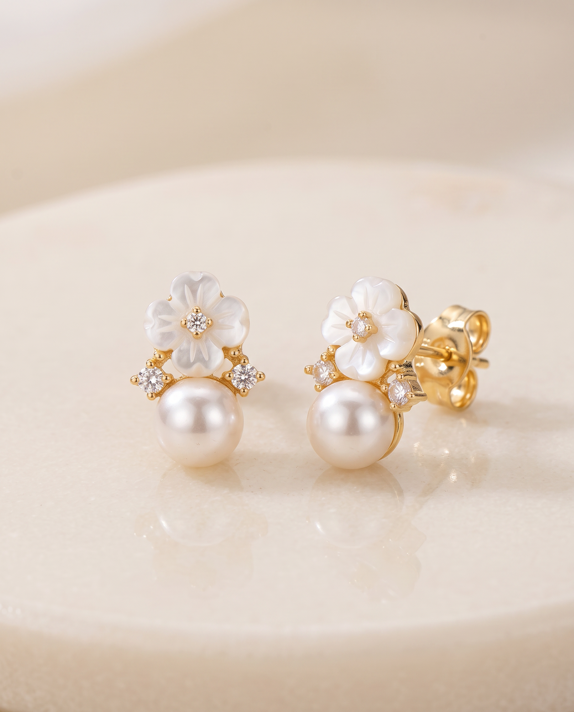 NÚRA - Forest Flower Earrings