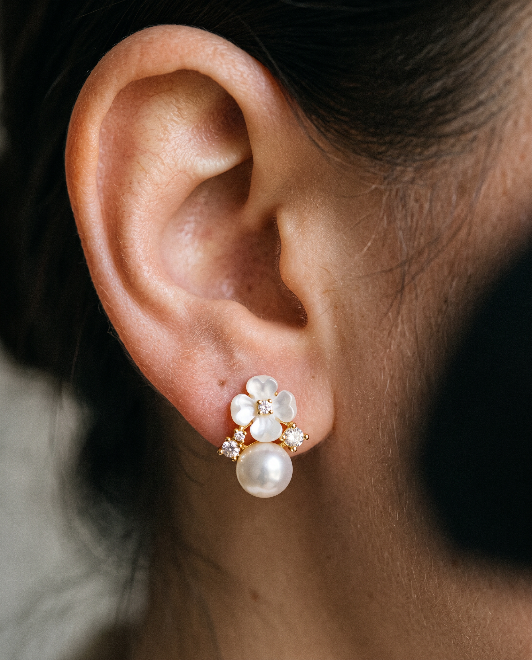 NÚRA - Forest Flower Earrings